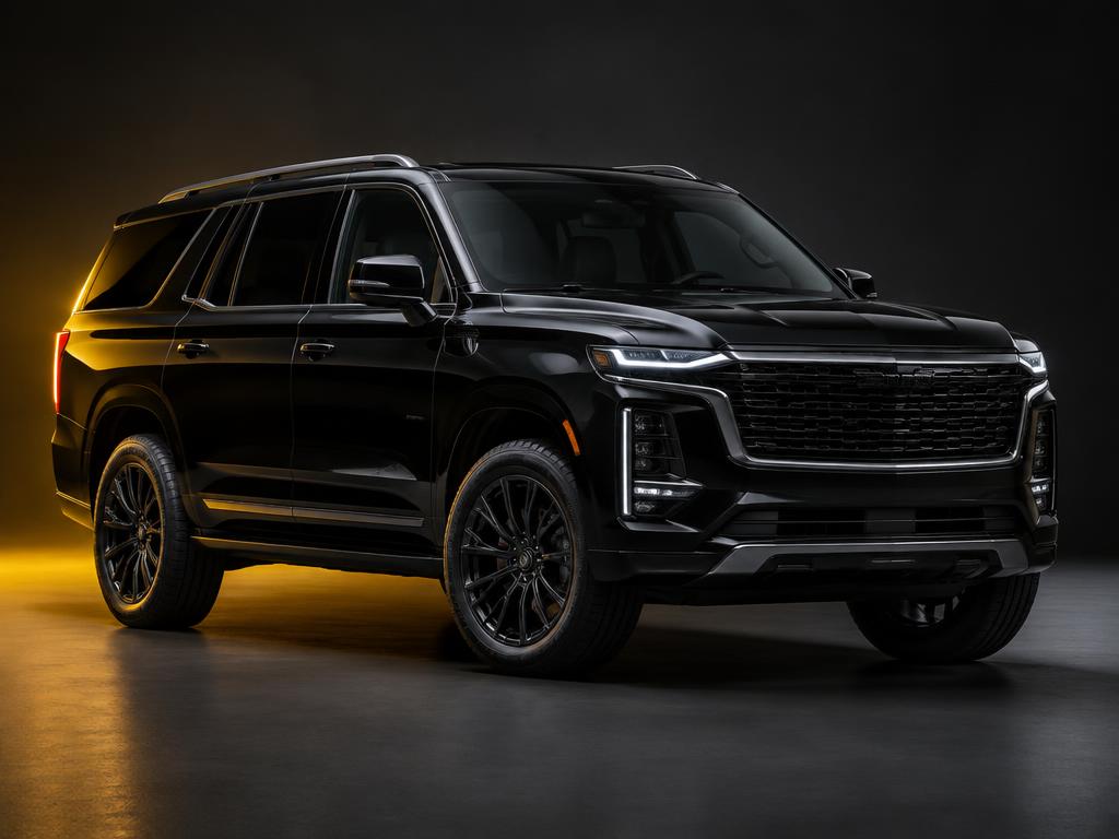Spacious black SUV available for family and group travel
